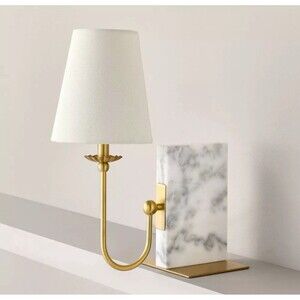 Marble Book Shelf Lamp - Hearth & Hand with Magnolia NEW RARE